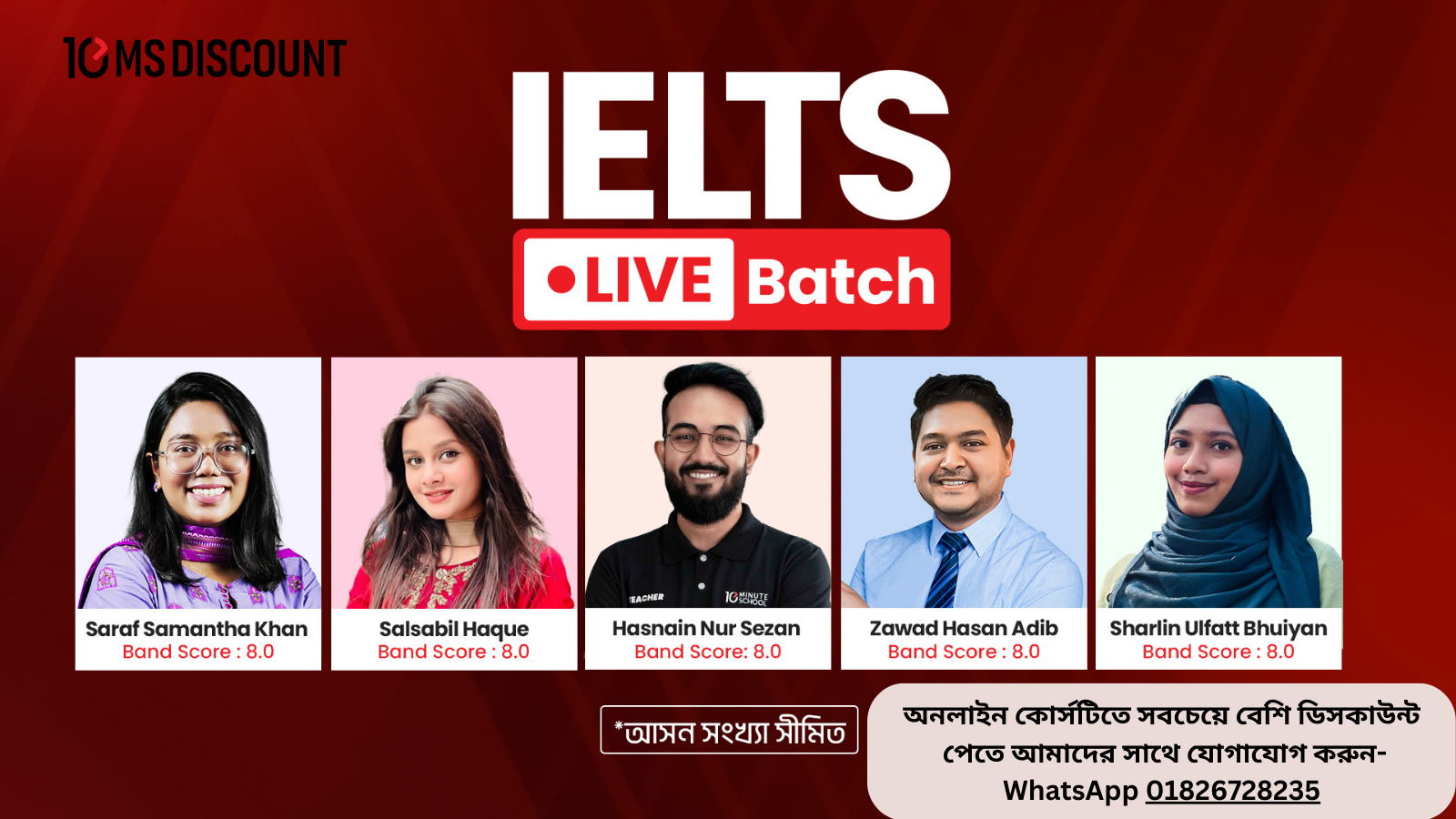 Best IELTS LIVE Batch in Bangladesh [2025] | LIVE IELTS Class